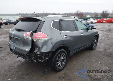 2016 Nissan Rogue Sl from USA, damaged, VIN 5N1AT2MV6GC783505